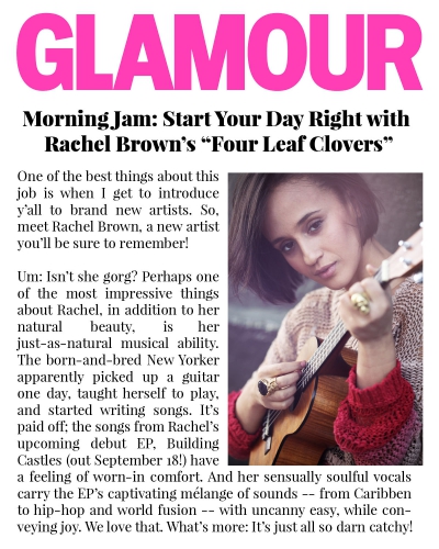 "Four Leaf Clovers" featured in Glamour